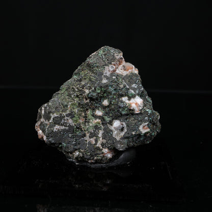 Orange Thomsonite with Mesolite Natural Mineral Specimen from Madhya Pradesh # B 7238