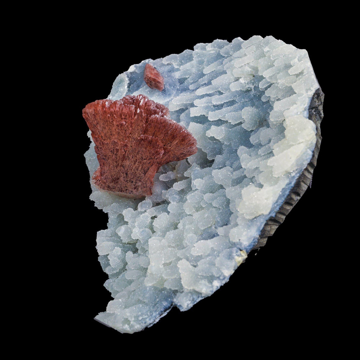 Heulandite With Chalcedony Natural Mineral Specimen # B 6979 Heulandite Superb Minerals