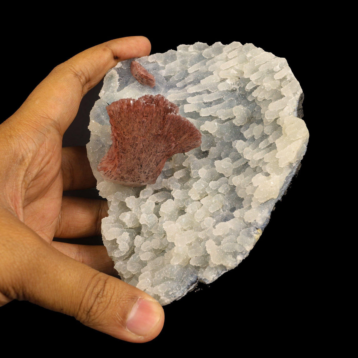 Heulandite With Chalcedony Natural Mineral Specimen # B 6979 Heulandite Superb Minerals