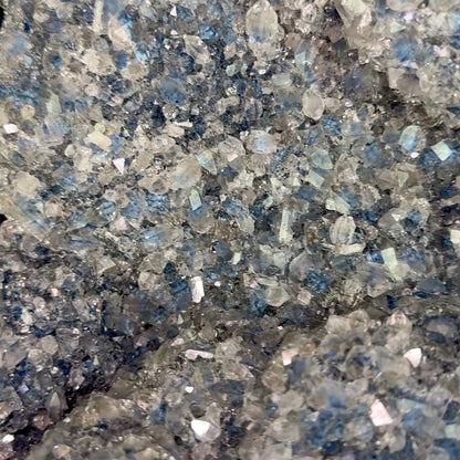 Blue Shattuckite With Quartz On Chrysocolla – Large Cabinet Mineral Specimen From Congo (Drc) – 13" Bowl Formation