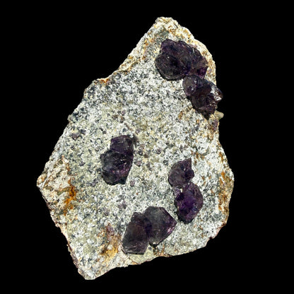 Karur Amethyst Crystal Cluster on Matrix – Deep Purple Natural Quartz Specimen India | Collector Grade Raw Mineral # DKT54 Amethsty Superb Minerals 