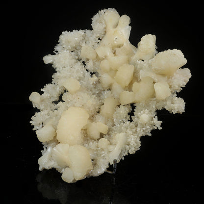 Large White Stilbite Plate on Matrix | Rare Indian Zeolite Mineral Specimen from Nashik # B 7122 Stilbite Superb Minerals 