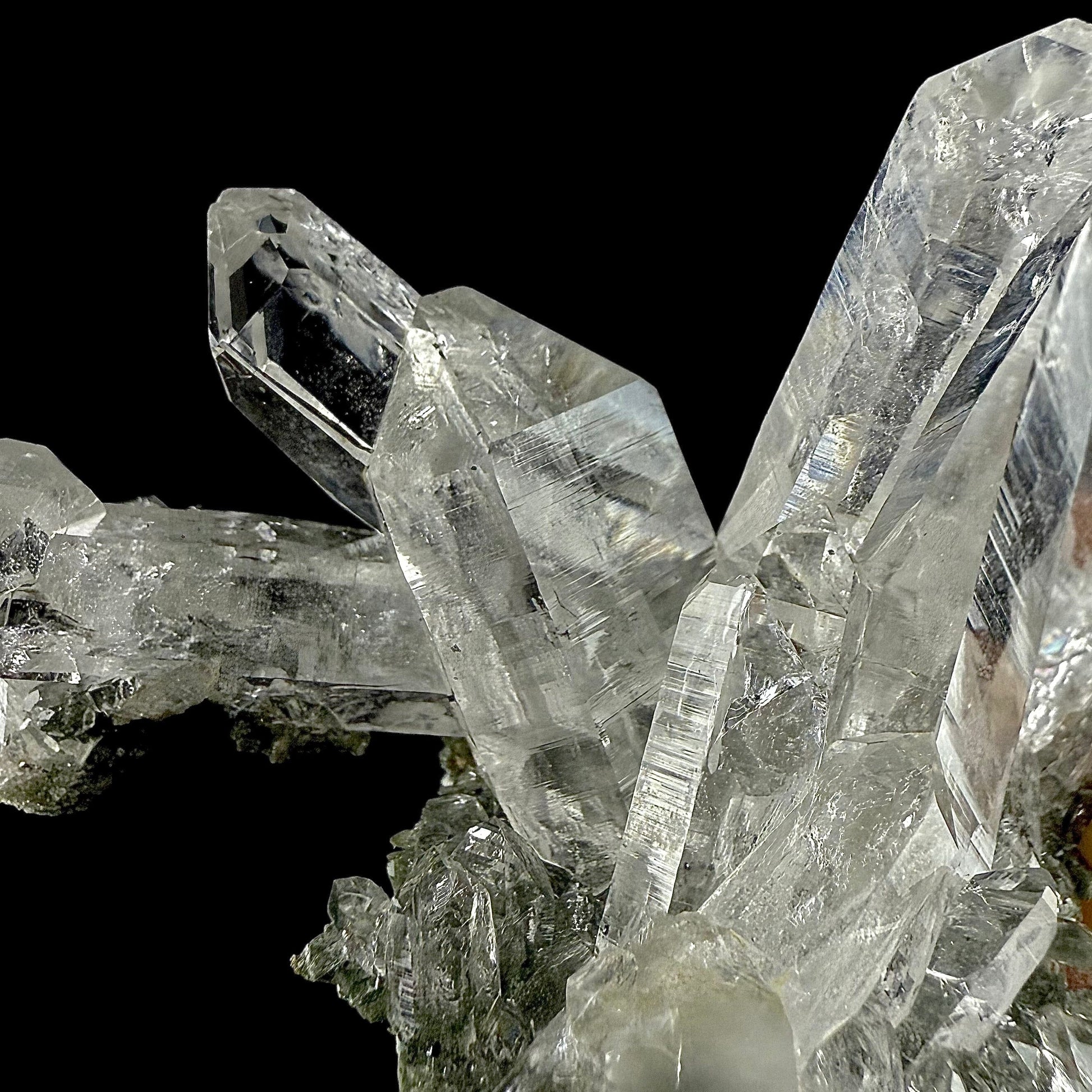 Lemurian Quartz on Chlorite Matrix | SELF STANDING | High Quality Mineral | Indian Mineral | Superb Minerals Quartz Superb Minerals 