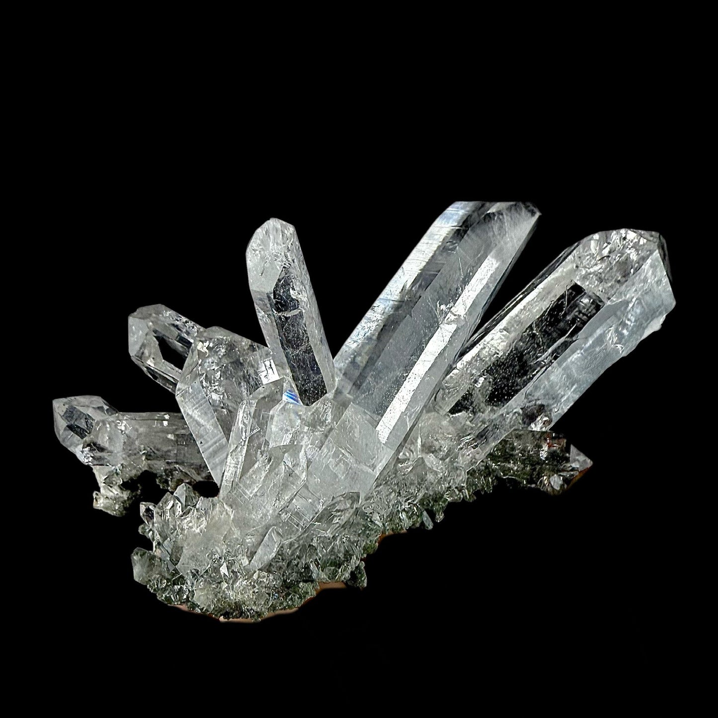 Lemurian Quartz on Chlorite Matrix | SELF STANDING | High Quality Mineral | Indian Mineral | Superb Minerals Quartz Superb Minerals 