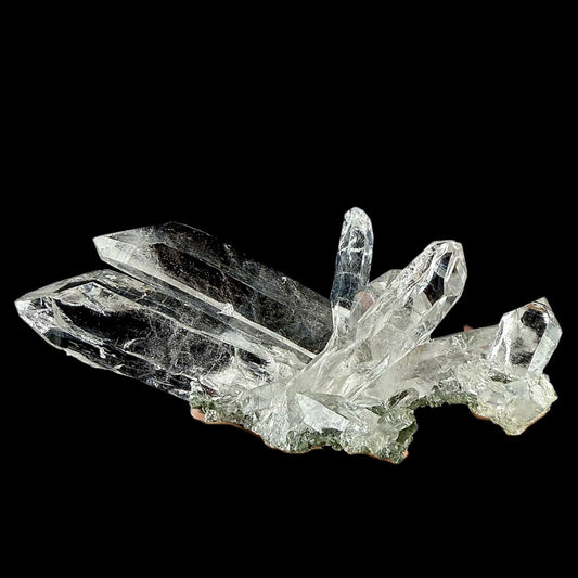 Lemurian Quartz on Chlorite Matrix | SELF STANDING | High Quality Mineral | Indian Mineral | Superb Minerals Quartz Superb Minerals 