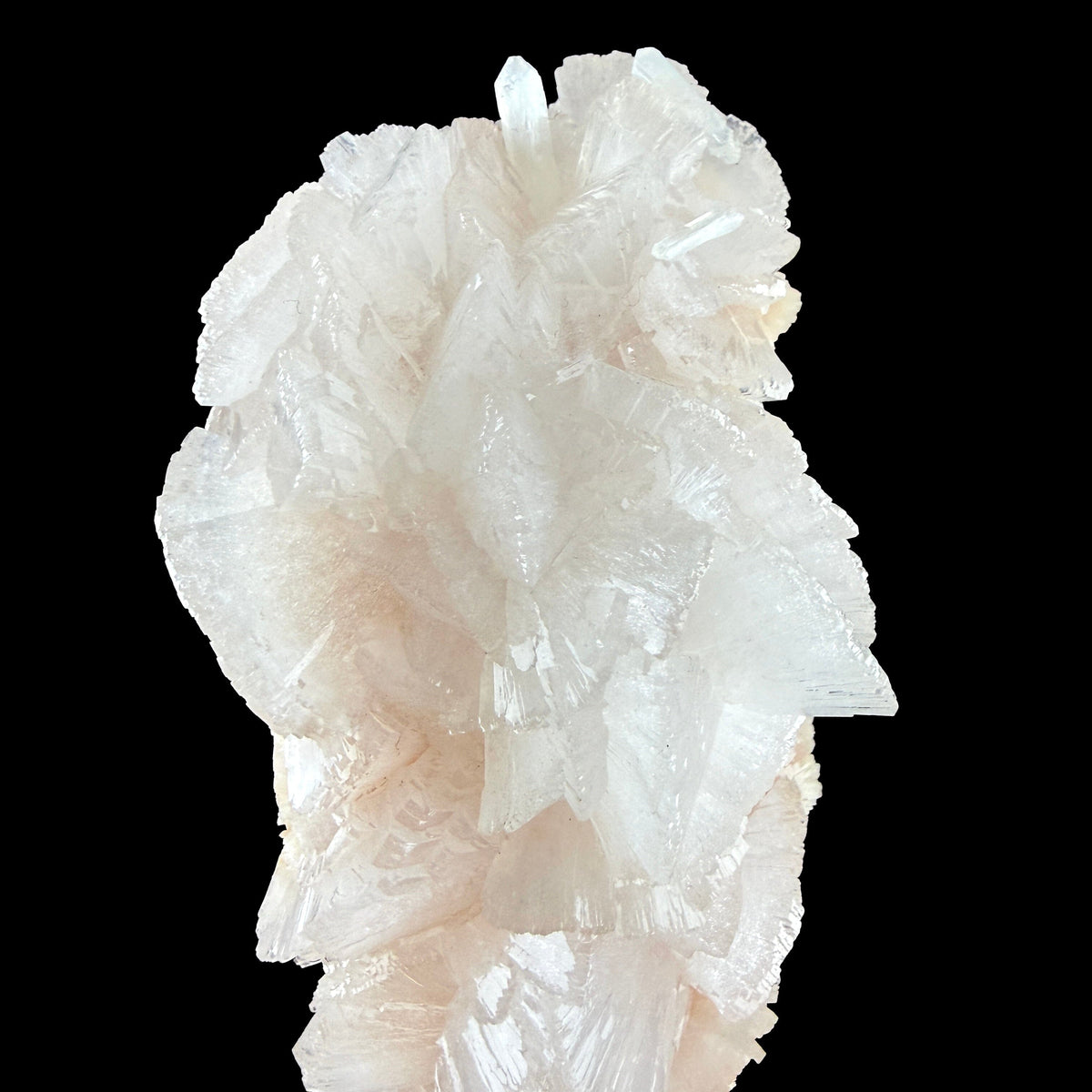 Lustrous Heulandite Crystal Cluster - Collector’s Cabinet Specimen from Madhya Pradesh # DKT166 Heulandite Superb Minerals 