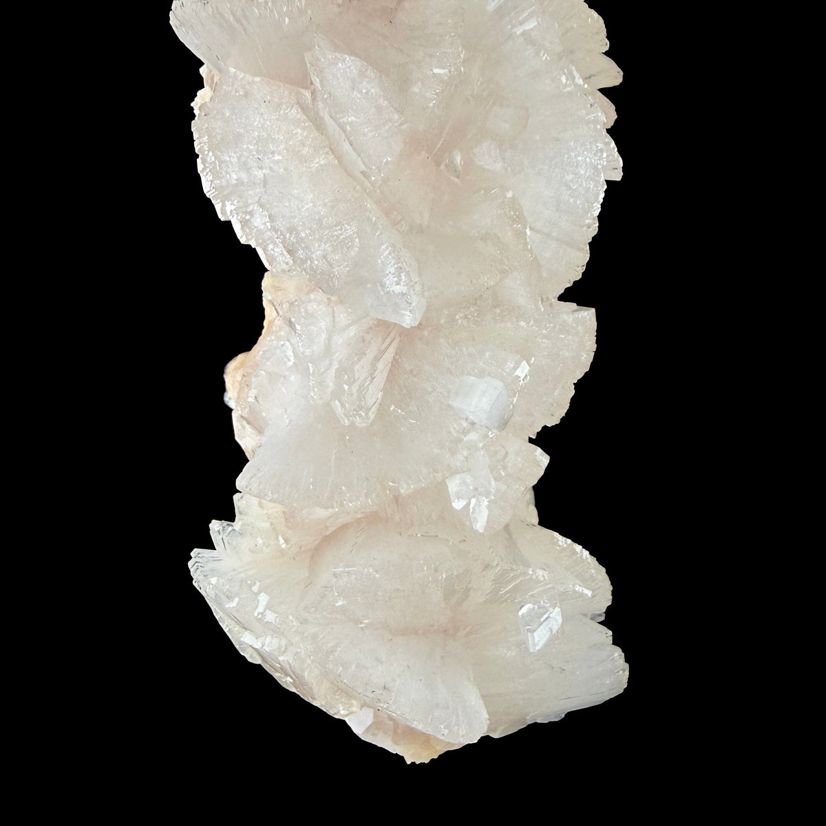 Lustrous Heulandite Crystal Cluster - Collector’s Cabinet Specimen from Madhya Pradesh # DKT166 Heulandite Superb Minerals 