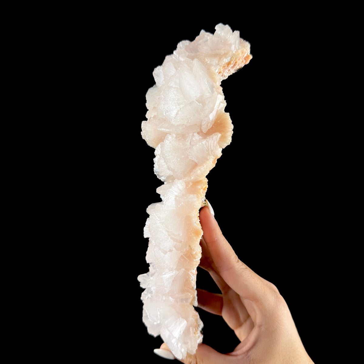 Lustrous Heulandite Crystal Cluster - Collector’s Cabinet Specimen from Madhya Pradesh # DKT166 Heulandite Superb Minerals 