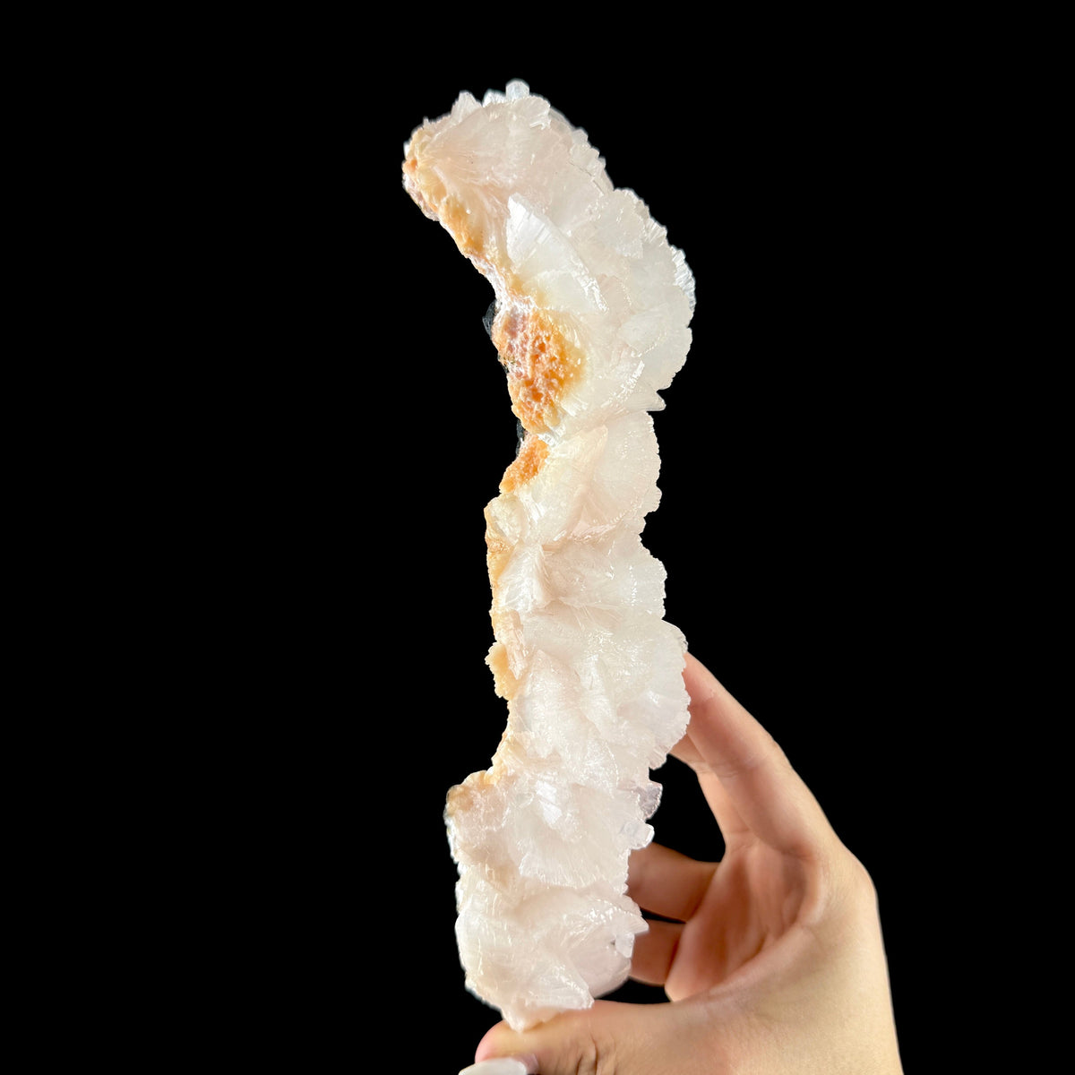 Lustrous Heulandite Crystal Cluster - Collector’s Cabinet Specimen from Madhya Pradesh # DKT166 Heulandite Superb Minerals 