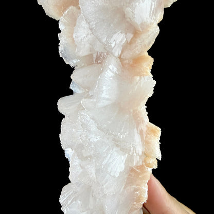 Lustrous Heulandite Crystal Cluster - Collector’s Cabinet Specimen from Madhya Pradesh # DKT166 Heulandite Superb Minerals 