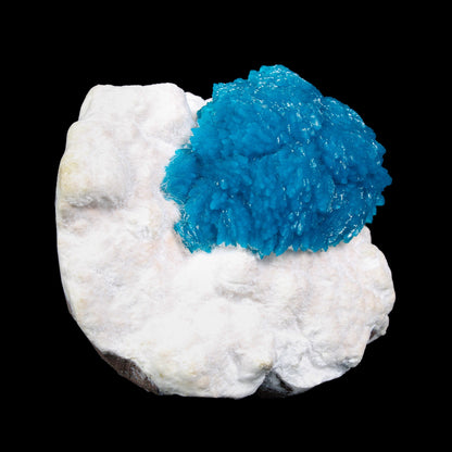Museum Grade - Cavansite on Mordenite – Exceptional Natural Formation from Wagholi , Pune # B 7157 Cavansite Superb Minerals 