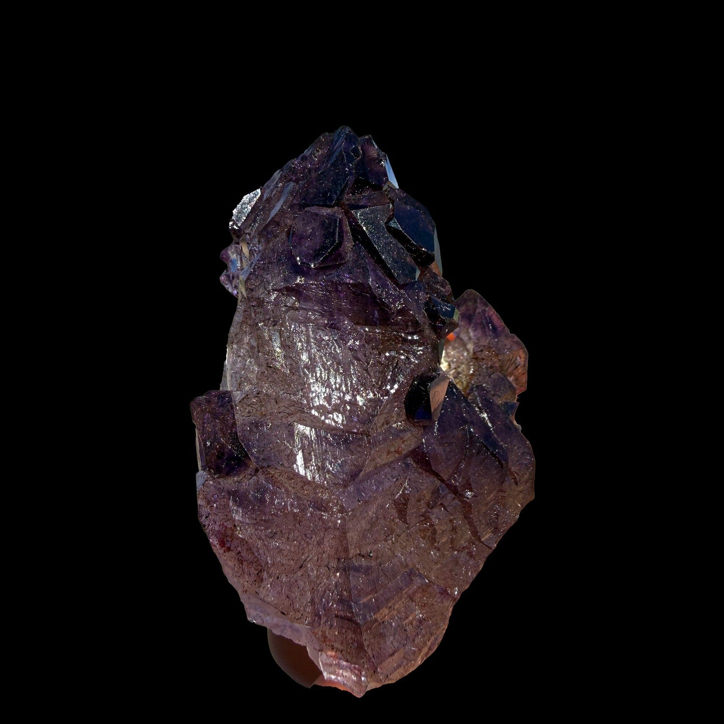 Natural Amethyst Crystal from Karur, India – Deep Purple Quartz Formation, Collector’s Healing Crystal Display Piece # DKT38 Amethsty Superb Minerals 