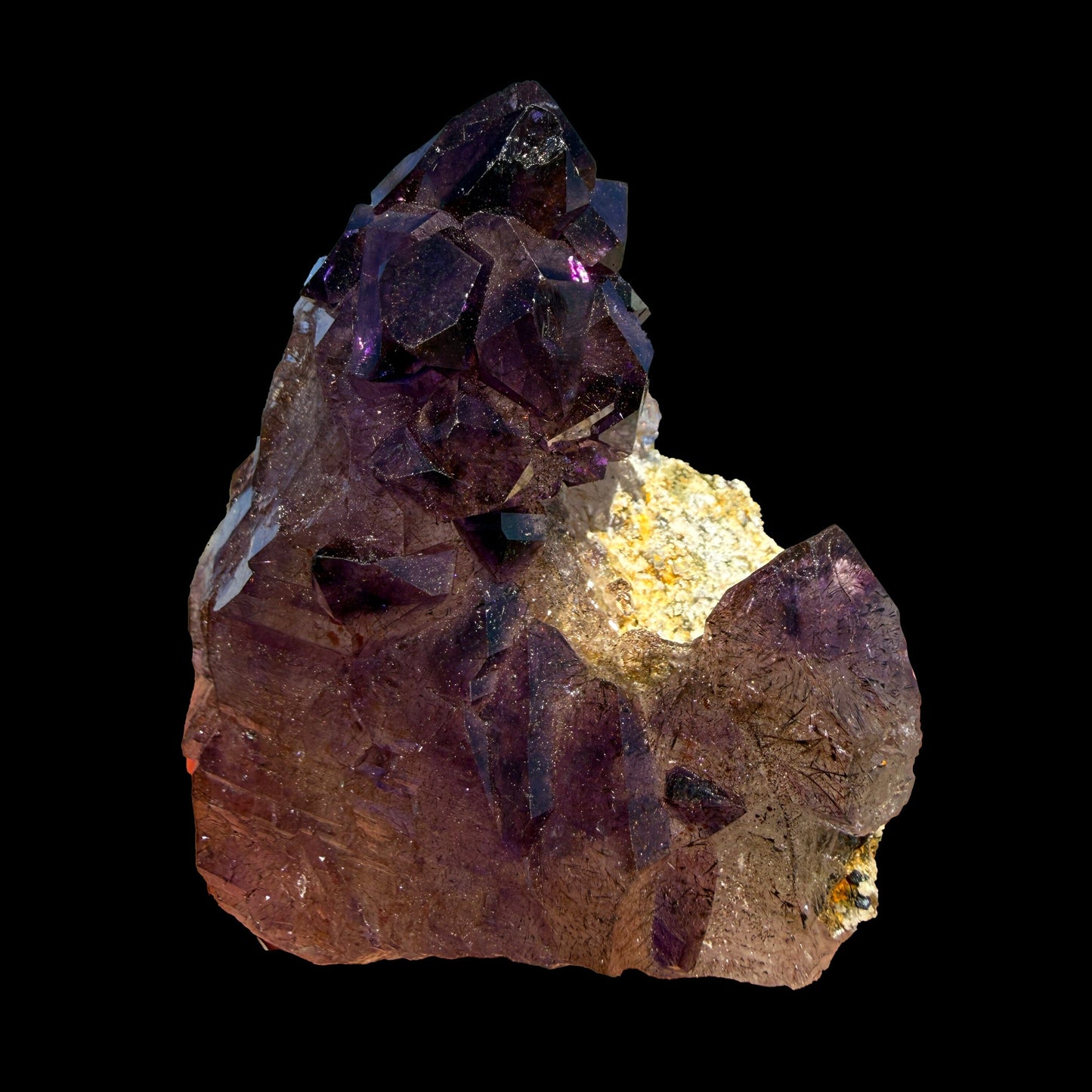 Natural Amethyst Crystal from Karur, India – Deep Purple Quartz Formation, Collector’s Healing Crystal Display Piece # DKT38 Amethsty Superb Minerals 