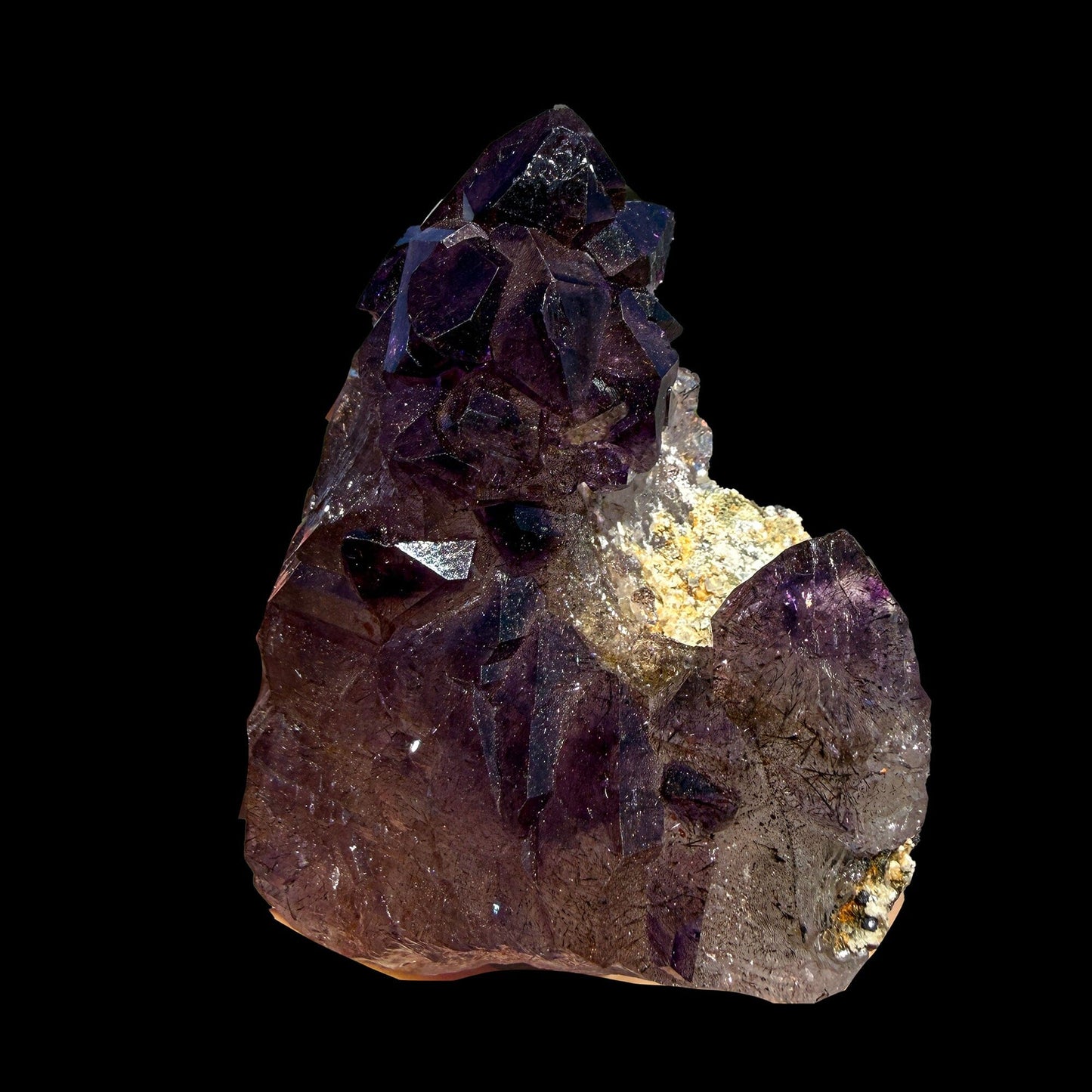 Natural Amethyst Crystal from Karur, India – Deep Purple Quartz Formation, Collector’s Healing Crystal Display Piece # DKT38 Amethsty Superb Minerals 