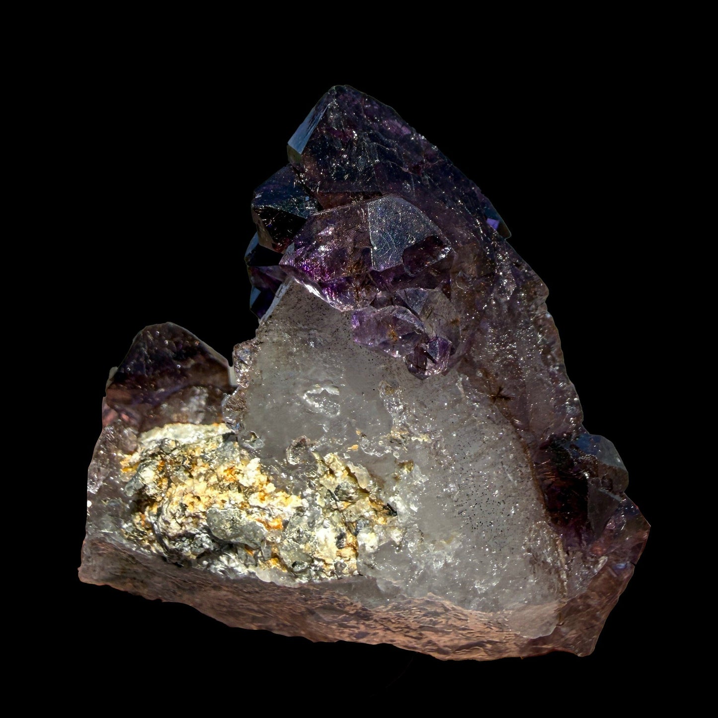 Natural Amethyst Crystal from Karur, India – Deep Purple Quartz Formation, Collector’s Healing Crystal Display Piece # DKT38 Amethsty Superb Minerals 