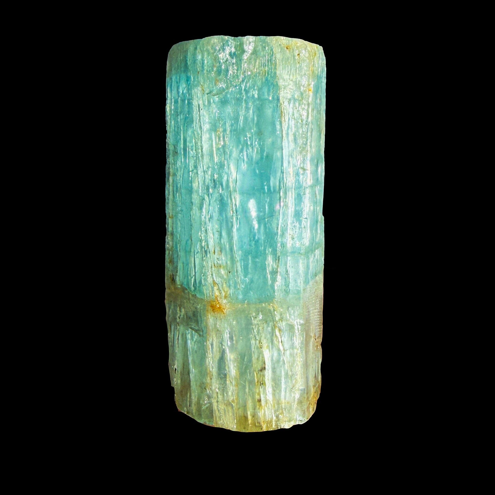 Natural Blue Aquamarine Crystal from Karur, India | Rare Raw Beryl Mineral Specimen | Collector Gemstone # DKT5