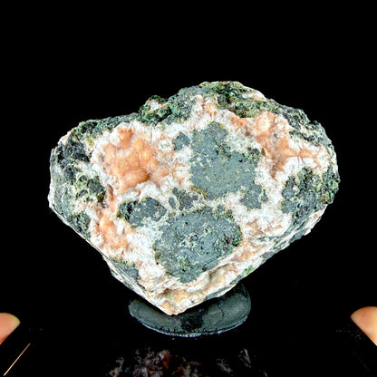 Orange Thomsonite Spheres with Mesolite Needles on Matrix - Collector’s Specimen from Deshgaon, Madhya Pradesh # DKT164 Thomsonite Superb Minerals 