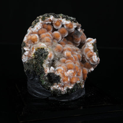 Orange Thomsonite with Mesolite Natural Mineral Specimen from Madhya Pradesh # B 7230 Thomsonite Superb Minerals 