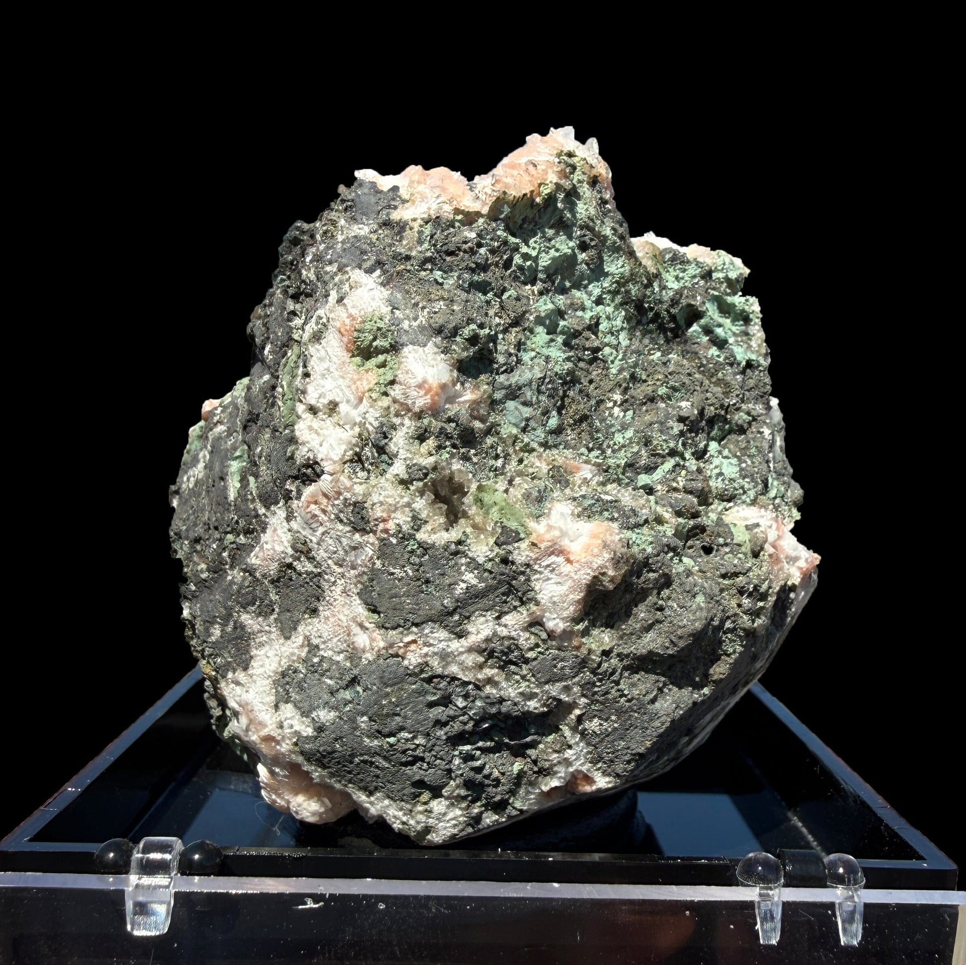 Orange Thomsonite with Mesolite Natural Mineral Specimen from Madhya Pradesh # DKT94 Thomsonite Superb Minerals 