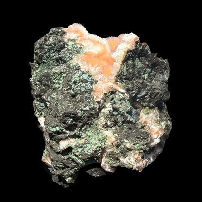 Orange Thomsonite with Mesolite Natural Mineral Specimen from Madhya Pradesh # DKT99 Thomsonite Superb Minerals 