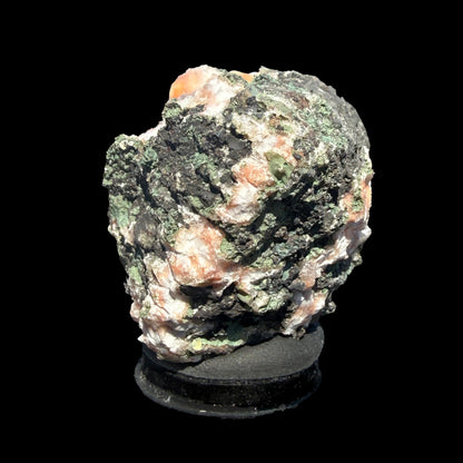 Orange Thomsonite with Mesolite Natural Mineral Specimen from Madhya Pradesh, India DKT84 Thomsonite Superb Minerals 