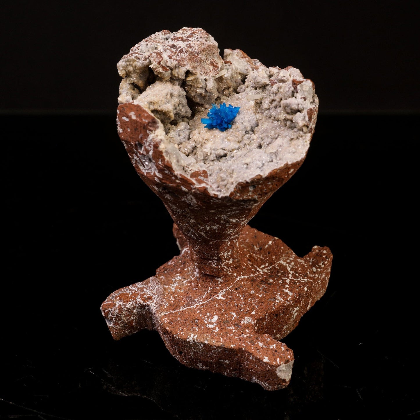 Pentagonite on Heulandite Self Standing Natural Mineral Specimen # B 6745 Pentagonite Superb Minerals 