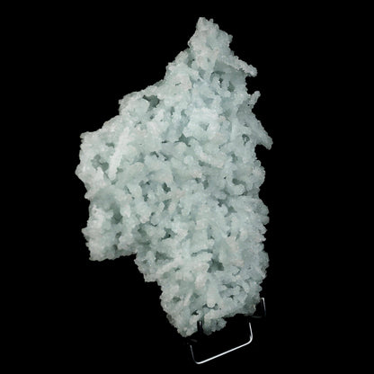 Prehnite Rare Find Natural Mineral Specimen # B 4598  https://www.superbminerals.us/products/prehnite-rare-find-natural-mineral-specimen-b-4598  Features:Precious jackstraw cluster of elongated laumontite crystals that pseudomorphed from mint-green,