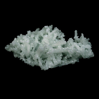 Prehnite Rare Find Natural Mineral Specimen # B 4717  https://www.superbminerals.us/products/prehnite-rare-find-natural-mineral-specimen-b-4717  Features: Pretty mint-green prehnite has pseudomorphed elongated laumontite crystals on this classic and