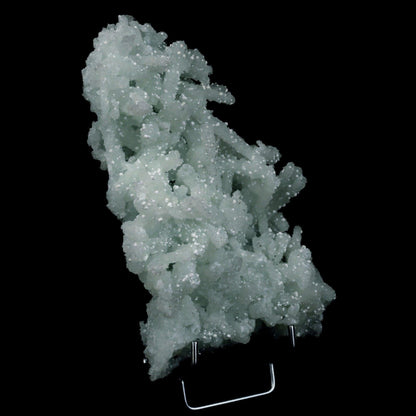 Prehnite Rare Find Natural Mineral Specimen # B 4717  https://www.superbminerals.us/products/prehnite-rare-find-natural-mineral-specimen-b-4717  Features: Pretty mint-green prehnite has pseudomorphed elongated laumontite crystals on this classic and
