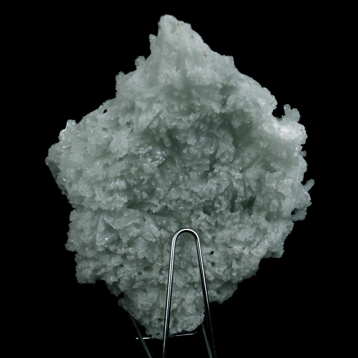 Prehnite Rare Find Natural Mineral Specimen # B 4819  https://www.superbminerals.us/products/prehnite-rare-find-natural-mineral-specimen-b-4808  Features: Precious jackstraw cluster of elongated laumontite crystals that pseudomorphed from mint-green,