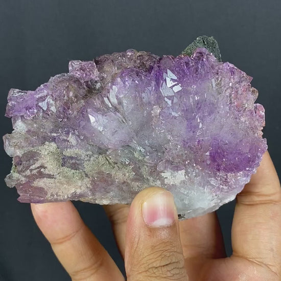 Rare Amethyst from Karur Natural Mineral Specimen # B 6852
