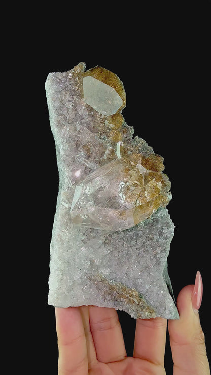 Rutile in Clear Quartz | SELF STANDING | High Quality Mineral | Indian Mineral | Superb Minerals | Fine Mineral | Collectors Piece Item
