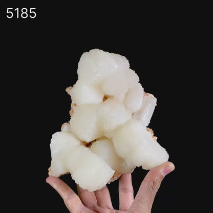 Stilbite Lusterous Cluster Natural Mineral Specimen  # B 5185