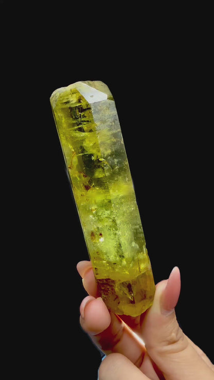Heliodor Natural Gemstone Crystal | High Quality | Indian Mineral | Superb Minerals | Fine Mineral | Collectors Piece
