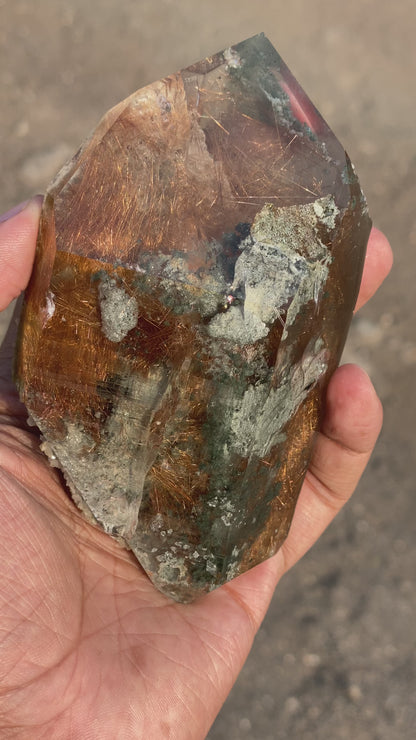 Top Quality Rare Himilayan Quartz Natural Mineral Specimen #TC24-07