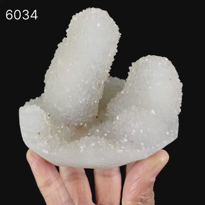 MM Quartz Stalactite Natural Mineral Specimen # B 6034