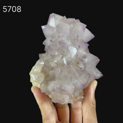 Amethyst Sparkling Crystals Natural Mineral Specimen # B 5708