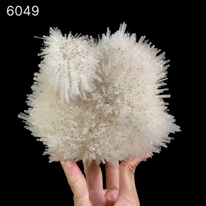 Mesolite Spray Natural Mineral Specimen # B 6049
