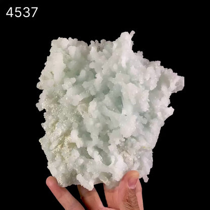 Prehnite Mesh Formation Natural Mineral Specimen  # B 4537