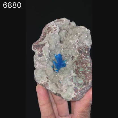 Pentagonite Self Standing Natural Mineral Specimen # B 6880