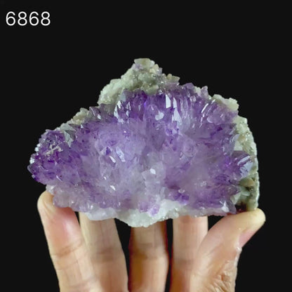 Rare Amethyst from Karur Natural Mineral Specimen # B 6868