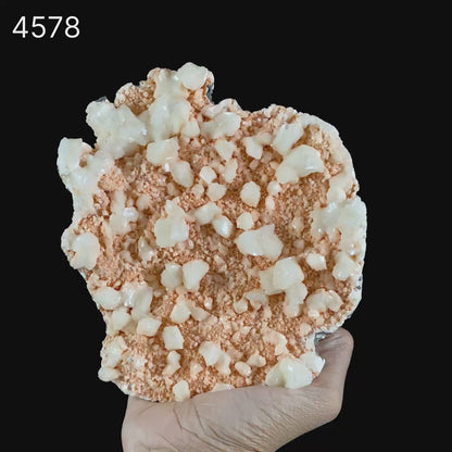 Heulandite Crystals on Brown Matrix Natural Mineral Specimen  # B 4578