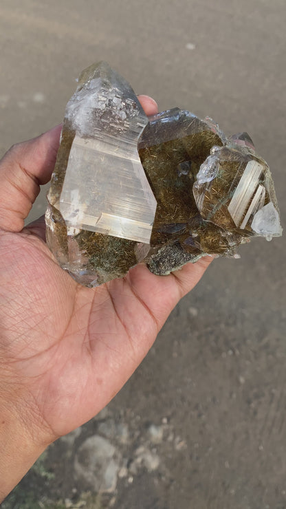 Top Quality Rare Himilayan Quartz Natural Mineral Specimen #TC24-12