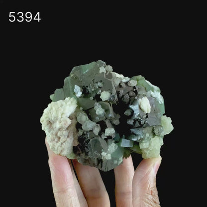 Marshy Apophyllite with Heulandite Natural Mineral Specimen # B 5394