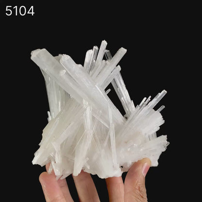 Scolecite Sprays Intergrown Natural Mineral Specimen  # B 5104