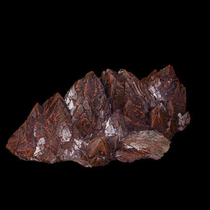 Rare Alien Amethyst with Red Hematite Natural Mineral Specimen # B 7100