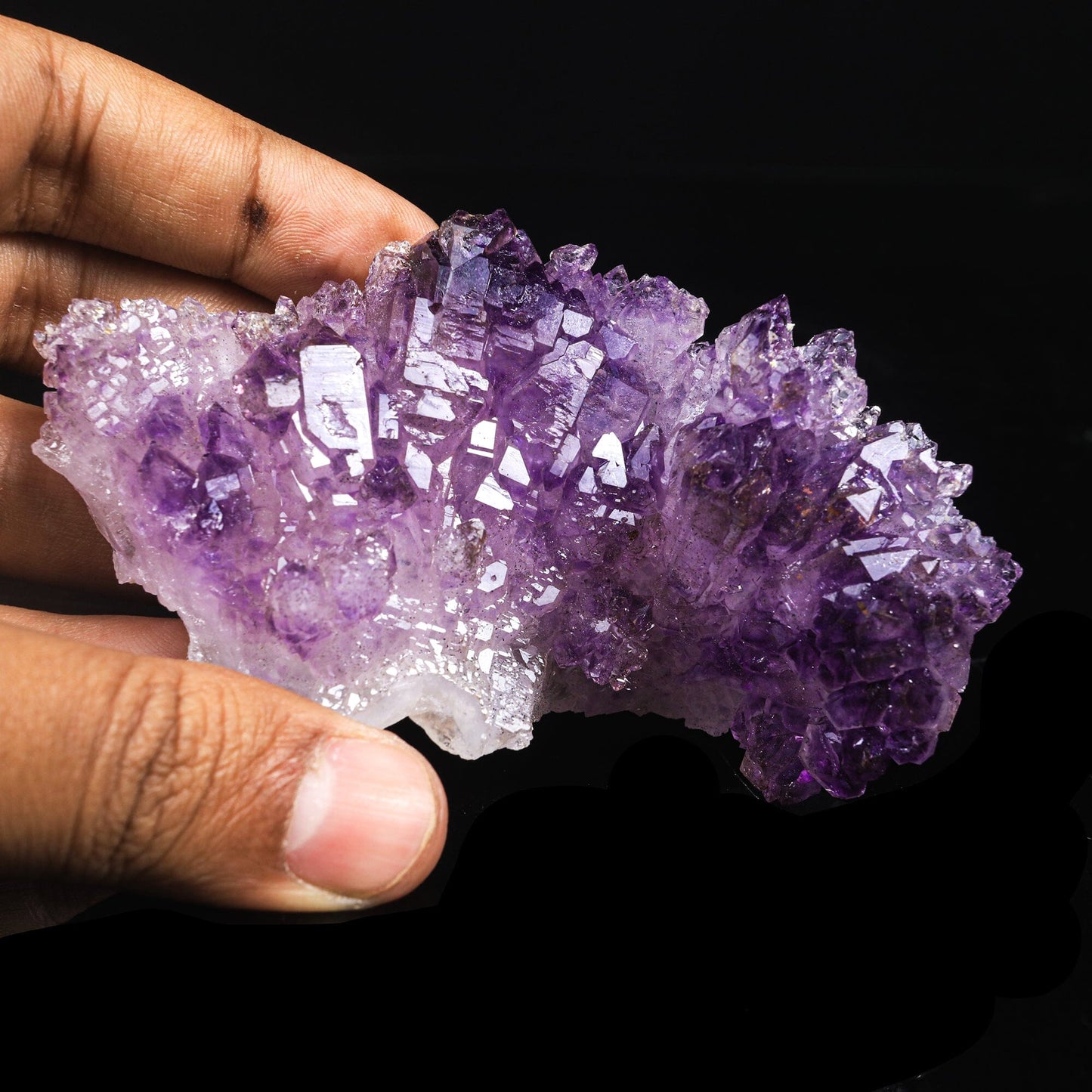 Rare Amethyst from Karur Natural Mineral Specimen # B 6994