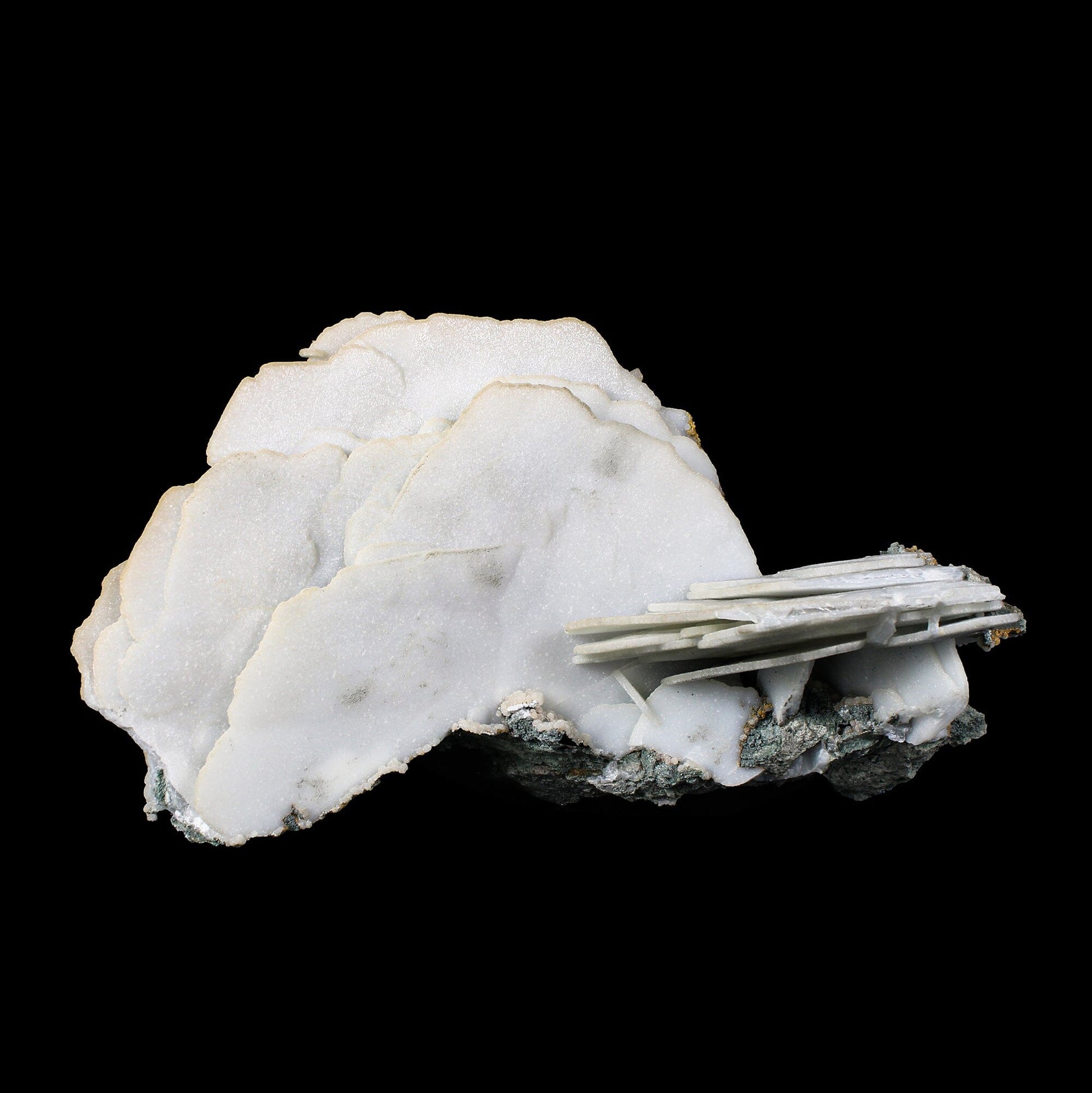 Rare Blade Calcite – Red Fluorescent Natural Mineral Specimen from Mumbai # B 7171 Calcite Superb Minerals 