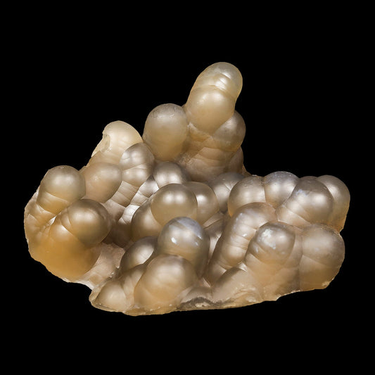 Rare Botryoidal Agatized Chalcedony Mineral Specimen – Natural Indian Crystal Cluster for Collectors # B 7077 Thomsonite Superb Minerals 