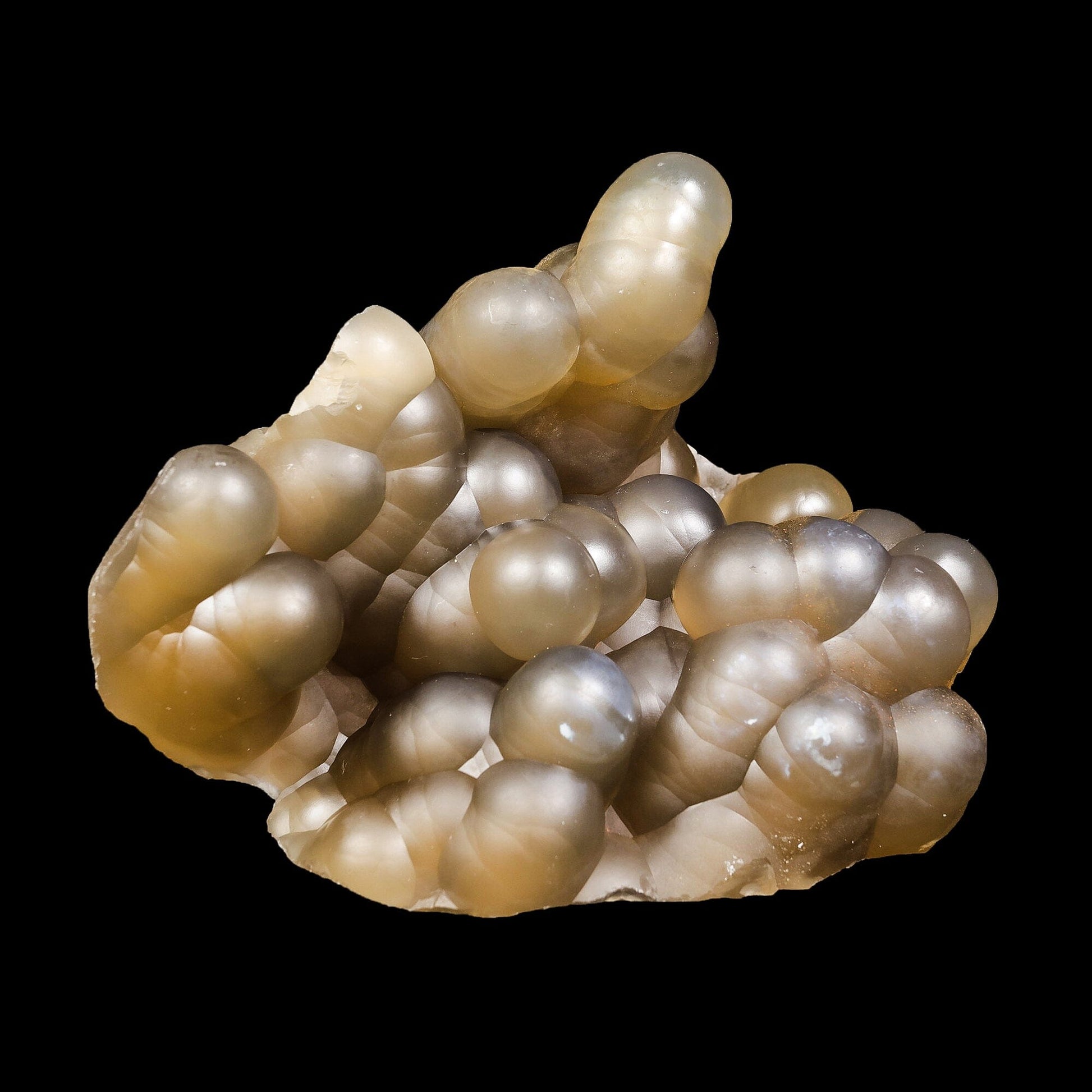 Rare Botryoidal Agatized Chalcedony Mineral Specimen – Natural Indian Crystal Cluster for Collectors # B 7077 Thomsonite Superb Minerals 